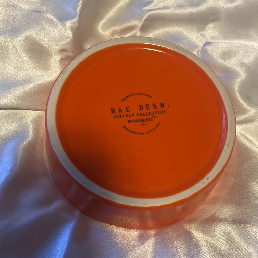 Rae Dunn Cat Food Bowl - Boo - Picture 3 of 3